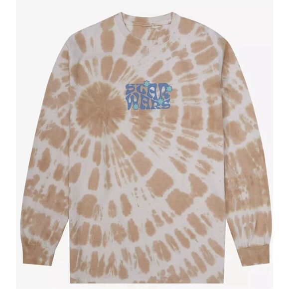 Star Wars A Galaxy Far Away Tie- Dye Long Sleeve Crewneck - Medium Nwot - Picture 2 of 6